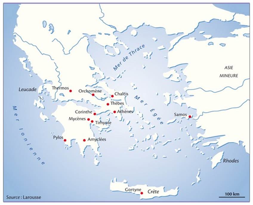 L'Égée mycénienne